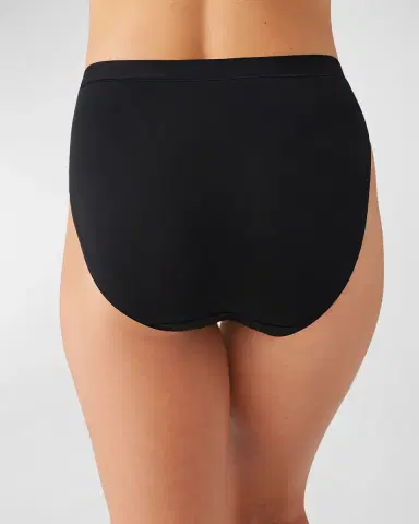 Wacoal Understated High-Cut Stretch Cotton Briefs | Thumbnail 2