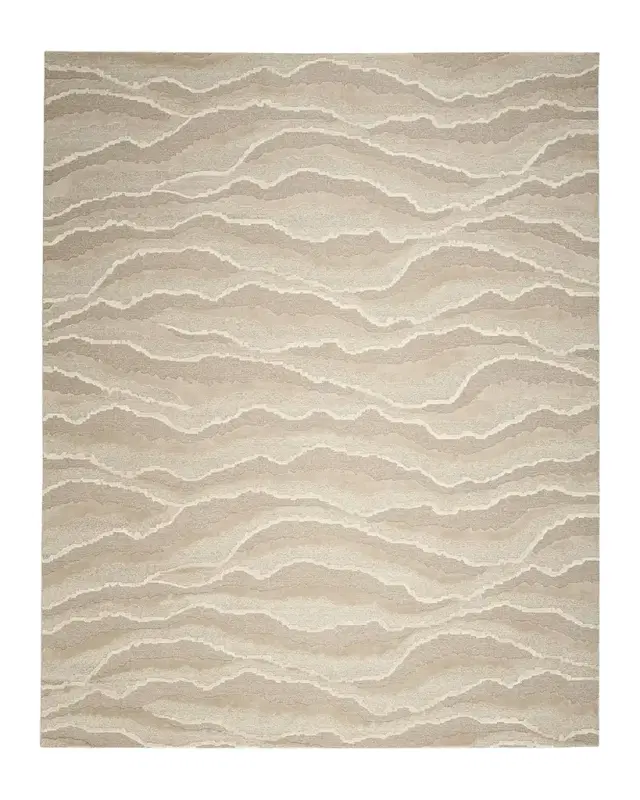 Nourison Rolling Hand-Knotted Rug