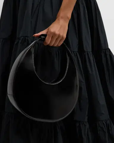 Staud Moon Leather Top-Handle Bag | Thumbnail 4