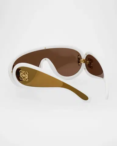 Loewe Men's Wave Acetate Anagram-Temple Mask Sunglasses | Thumbnail 2