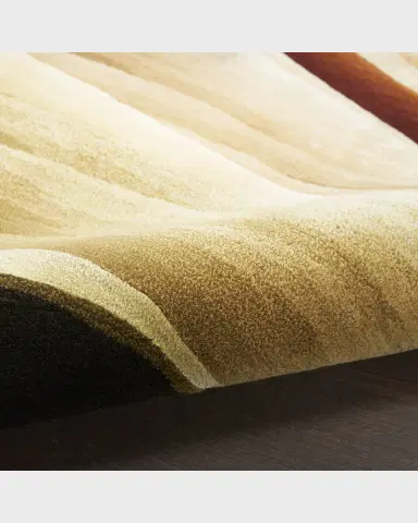 Nourison Modern Feather Hand-Tufted Rug | Thumbnail 4 Nourison Modern Feather Hand-Tufted Rug | Thumbnail 4