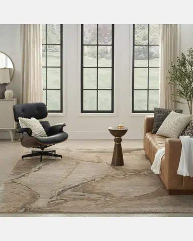 Nourison Shadowing Hand-Knotted Rug | Thumbnail 2 Nourison Shadowing Hand-Knotted Rug | Thumbnail 2