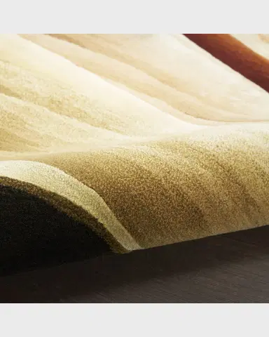Nourison Modern Feather Hand-Tufted Rug | Thumbnail 4 Nourison Modern Feather Hand-Tufted Rug | Thumbnail 4