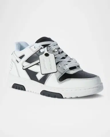 Off-White Out Of Office Bicolor Leather Sneakers | Thumbnail 3