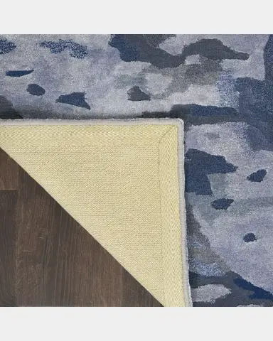 Nourison Prismatic Blue Hand-Tufted Rug | Thumbnail 5 Nourison Prismatic Blue Hand-Tufted Rug | Thumbnail 5