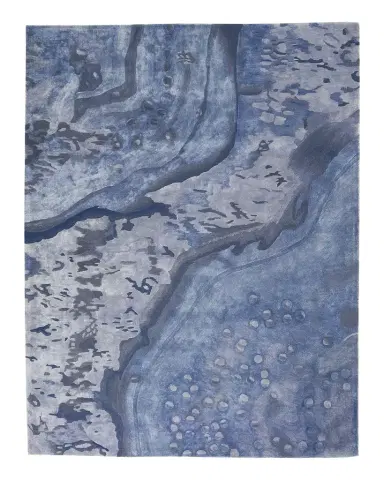 Nourison Prismatic Blue Hand-Tufted Rug | Thumbnail 1 Nourison Prismatic Blue Hand-Tufted Rug | Thumbnail 1
