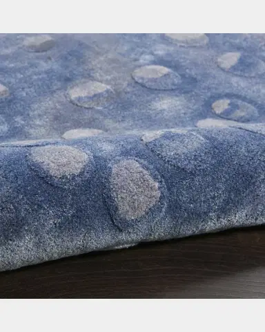 Nourison Prismatic Blue Hand-Tufted Rug | Thumbnail 2 Nourison Prismatic Blue Hand-Tufted Rug | Thumbnail 2