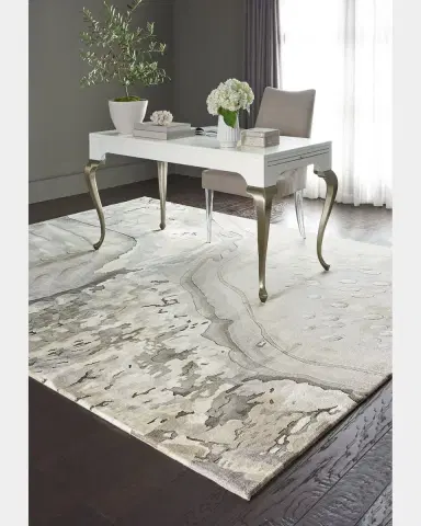 Nourison Prismatic Blue Hand-Tufted Rug | Thumbnail 5 Nourison Prismatic Blue Hand-Tufted Rug | Thumbnail 5