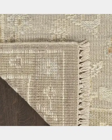 Nourison Whispers Taupe Hand-Knotted Rug | Thumbnail 5