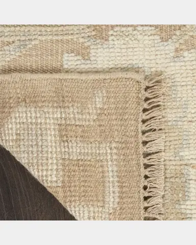 Nourison Whispers Mauve Hand-Knotted Rug | Thumbnail 4