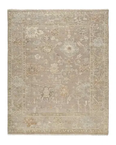 Nourison Whispers Taupe Hand-Knotted Rug | Thumbnail 1 Nourison Whispers Taupe Hand-Knotted Rug | Thumbnail 1