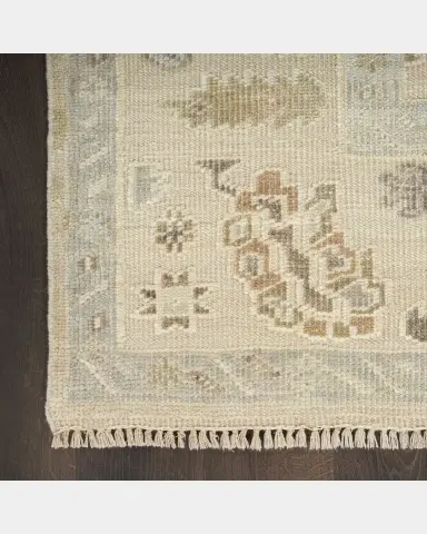 Nourison Whispers Beige Hand-Knotted Rug | Thumbnail 3