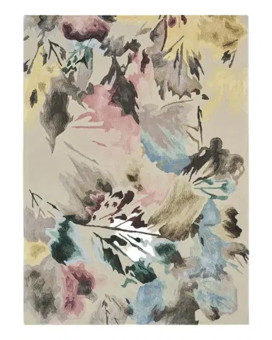 Nourison Prismatic Beige/Multicolor Hand-Tufted Rug | Thumbnail 1