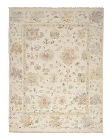 Nourison Whispers Ivory Hand-Knotted Rug | Thumbnail 1 Nourison Whispers Ivory Hand-Knotted Rug | Thumbnail 1