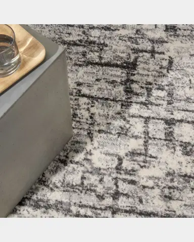 Calvin Klein Rush Ivory/Grey Power-Loomed Rug | Thumbnail 6 Calvin Klein Rush Ivory/Grey Power-Loomed Rug | Thumbnail 6