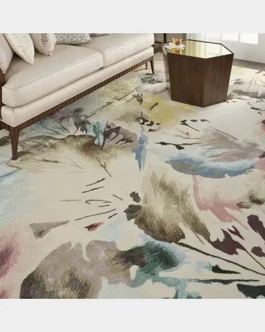 Nourison Prismatic Beige/Multicolor Hand-Tufted Rug | Thumbnail 5
