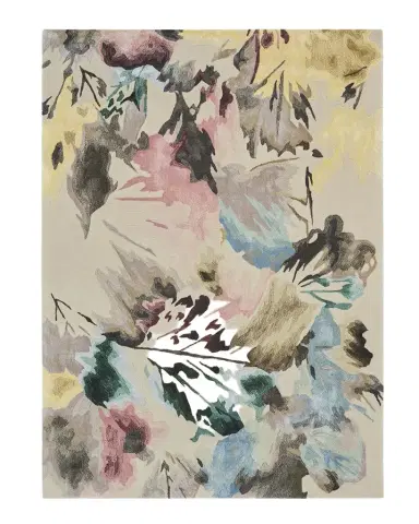 Nourison Prismatic Beige/Multicolor Hand-Tufted Rug | Thumbnail 1