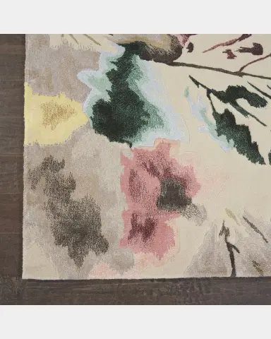 Nourison Prismatic Beige/Multicolor Hand-Tufted Rug | Thumbnail 3