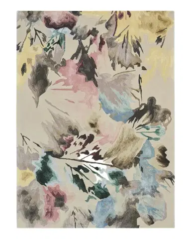 Nourison Prismatic Beige/Multicolor Hand-Tufted Rug | Thumbnail 1
