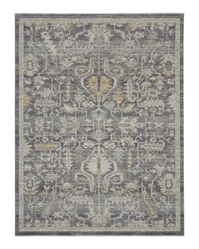 Nourison Lynx Navy Power-Loomed Rug