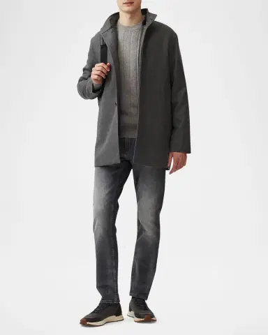 Rodd & Gunn Men's Arrow River Wool Crewneck Sweater | Thumbnail 5 Rodd & Gunn Men's Arrow River Wool Crewneck Sweater | Thumbnail 5