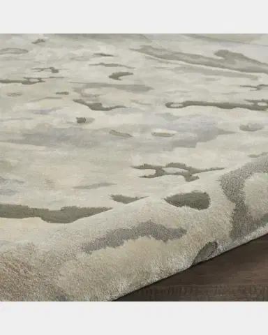 Nourison Prismatic Blue Hand-Tufted Rug | Thumbnail 2