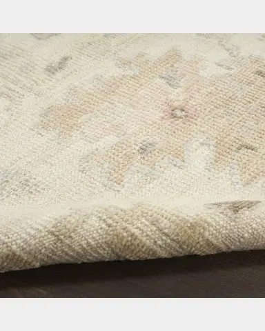 Nourison Whispers Ivory Hand-Knotted Rug | Thumbnail 2