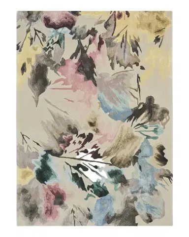 Nourison Prismatic Beige/Multicolor Hand-Tufted Rug | Thumbnail 1