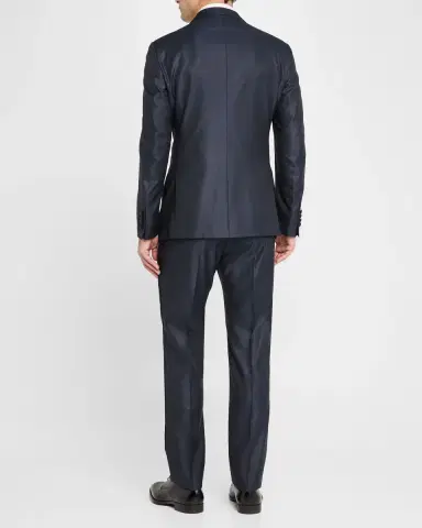 Emporio Armani Men's Micro-Dot Tuxedo | Thumbnail 3 Emporio Armani Men's Micro-Dot Tuxedo | Thumbnail 3