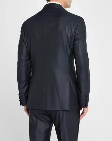 Emporio Armani Men's Micro-Dot Tuxedo | Thumbnail 5 Emporio Armani Men's Micro-Dot Tuxedo | Thumbnail 5