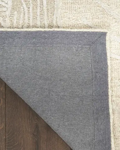 Nourison Avra Taupe Hand-Tufted Taupe Rug | Thumbnail 4