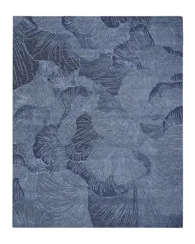 Nourison Avra Blue Hand-Tufted Rug | Thumbnail 1