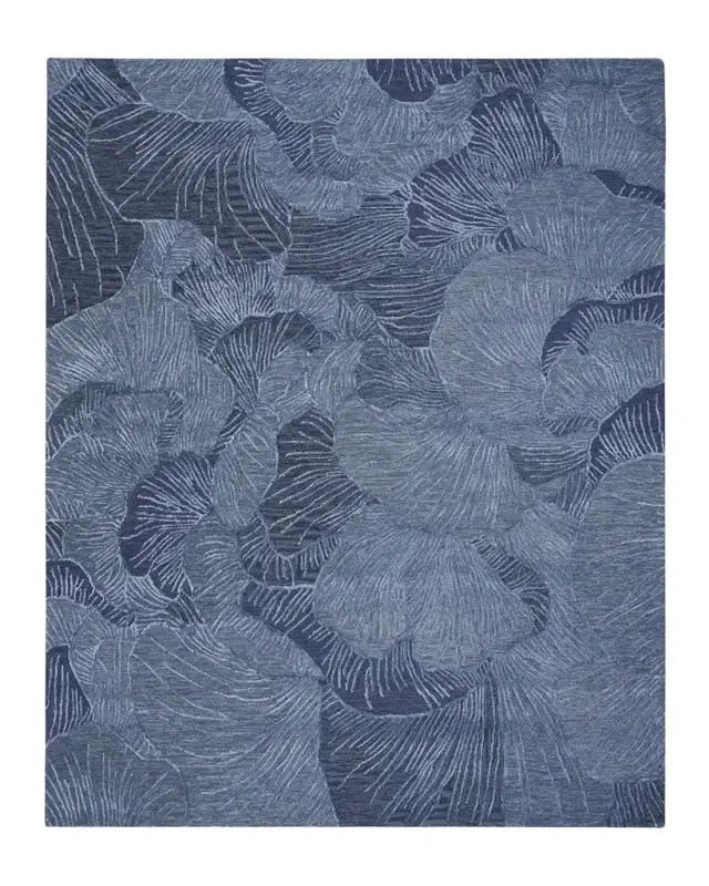 Nourison Avra Blue Hand-Tufted Rug