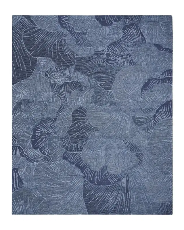 Nourison Avra Blue Hand-Tufted Rug