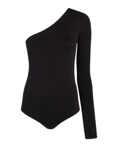 Commando Prima Ballet One-Shoulder Microfiber Bodysuit | Thumbnail 1 Commando Prima Ballet One-Shoulder Microfiber Bodysuit | Thumbnail 1