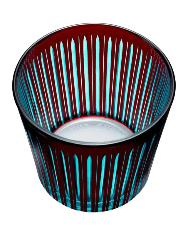 L'Objet Prism Ice Bucket with Tongs