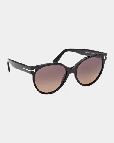 Tom Ford Tallulah 56MM Round Sunglasses | Thumbnail 3