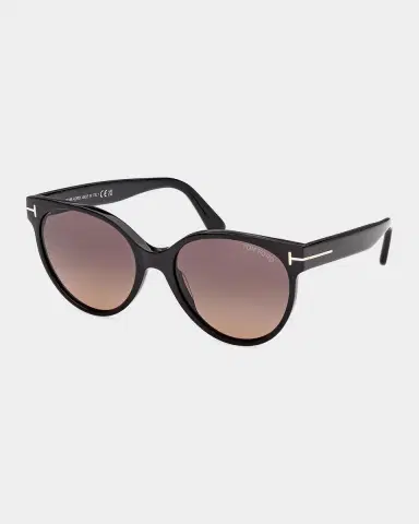 Tom Ford Tallulah 56MM Round Sunglasses | Thumbnail 5