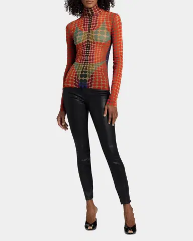 Jean Paul Gaultier Re-Edition High-Neck Dots Top | Thumbnail 2 Jean Paul Gaultier Re-Edition High-Neck Dots Top | Thumbnail 2
