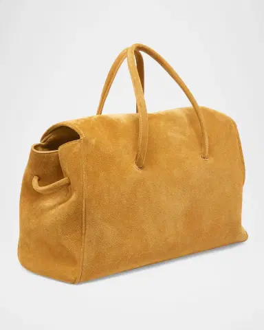 Jacquemus Men's The Turismo Suede Shopping Tote Bag | Thumbnail 3