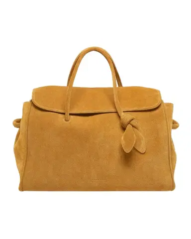 Jacquemus Men's The Turismo Suede Shopping Tote Bag | Thumbnail 1