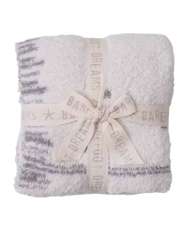 Barefoot Dreams CozyChic Organic Dot Stroller Blanket