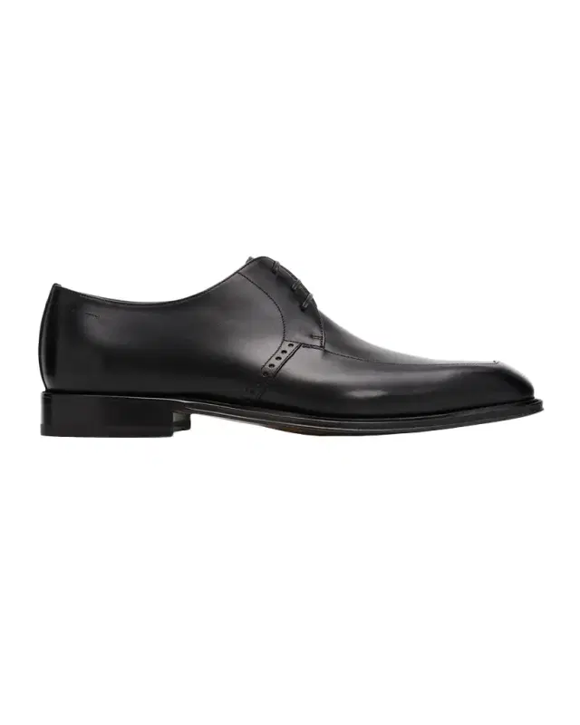 Men 's Brogue Leather Derby Shoes
