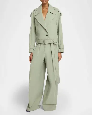 Dries Van Noten Vensar Cotton Moto Jacket | Thumbnail 2