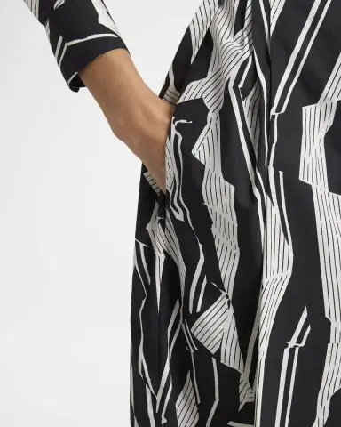 Dries Van Noten Soni Abstract-Print Pleated Cotton Midi Skirt | Thumbnail 4 Dries Van Noten Soni Abstract-Print Pleated Cotton Midi Skirt | Thumbnail 4