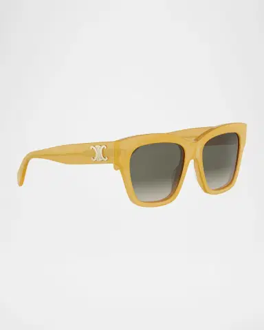 Celine Triomphe 55mm Square Acetate Sunglasses | Thumbnail 3 Celine Triomphe 55mm Square Acetate Sunglasses | Thumbnail 3