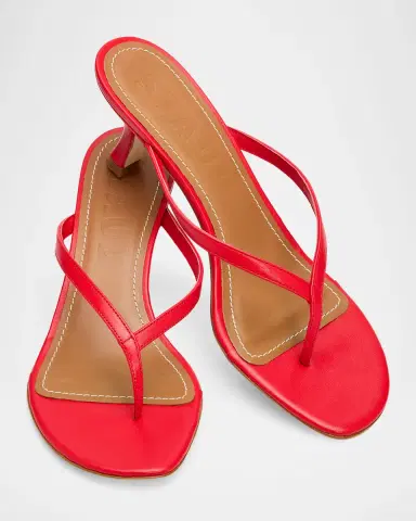 Staud 55mm Freja Leather Thong Sandals | Thumbnail 5 Staud 55mm Freja Leather Thong Sandals | Thumbnail 5