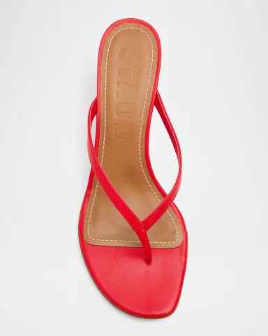 Staud 55mm Freja Leather Thong Sandals | Thumbnail 6 Staud 55mm Freja Leather Thong Sandals | Thumbnail 6