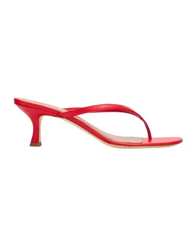Staud 55mm Freja Leather Thong Sandals | Thumbnail 1 Staud 55mm Freja Leather Thong Sandals | Thumbnail 1