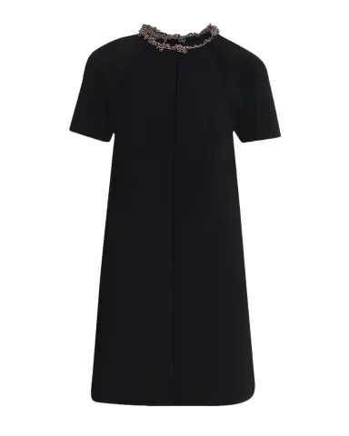 Givenchy Pearly Beaded Short-Sleeve Mini Dress | Thumbnail 1